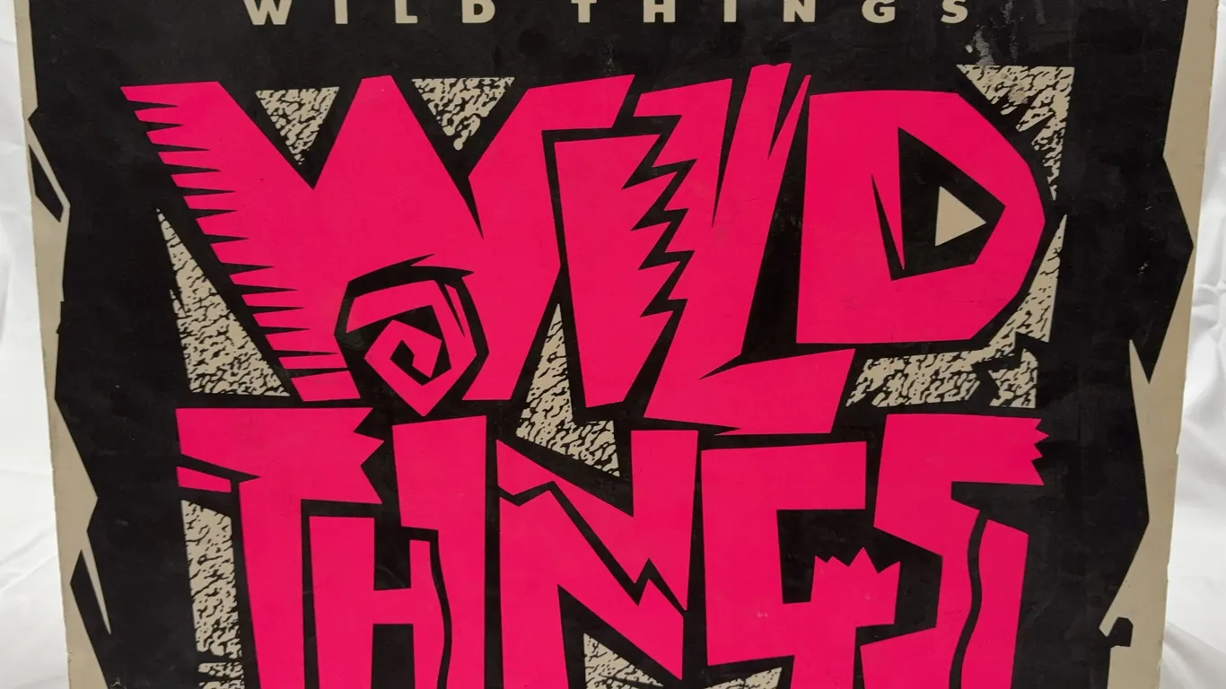 Wild Thing's Vintage Promotional Poster