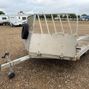 2012 Aluma 14' Sled Trailer, Silver, *VIN 1YGSD1218CB075533 (P10-R?-S1228)