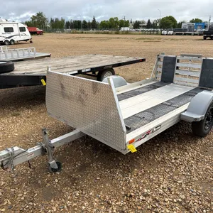 2018 Triton 10' ATV/ Sled Deck Trailer, Silver, *VIN 4TCSU110XJHW16473 (P10-R?-S1228)