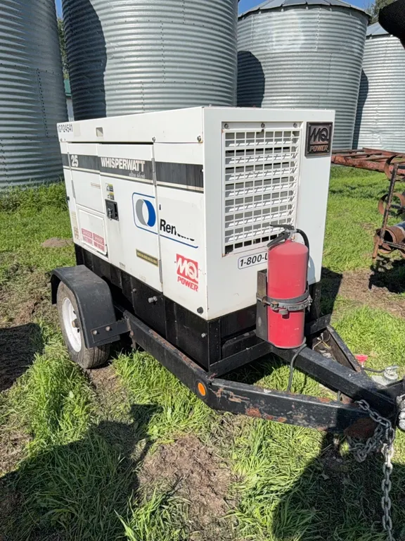 MQ Power Whisper Watt 25KW Generator, Model DCA-25US12, 16,392hrs, Needs, Isuzu 4 Cyl Diesel, S/N 8104015 (SNB)