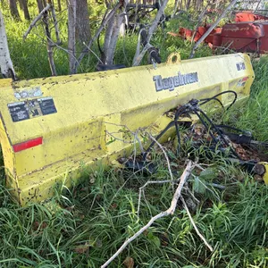10’ Degelman 4-way Hydraulic Belly Blade w/ Mounts (Was Mounted on Case IH FWA Tractor (OS-S2280)