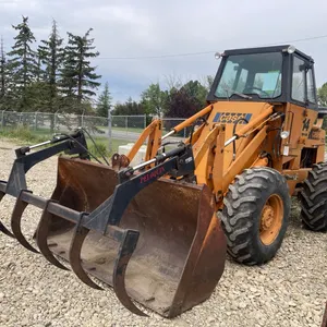 Case W14FL 14 Feedlot Special Loader s/n: 9129439 with Grapple