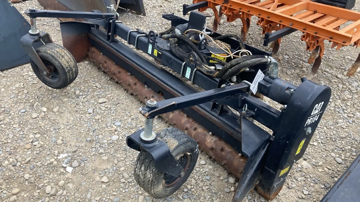 2013 CAT PR184 Landscape Rake for Skid Steer