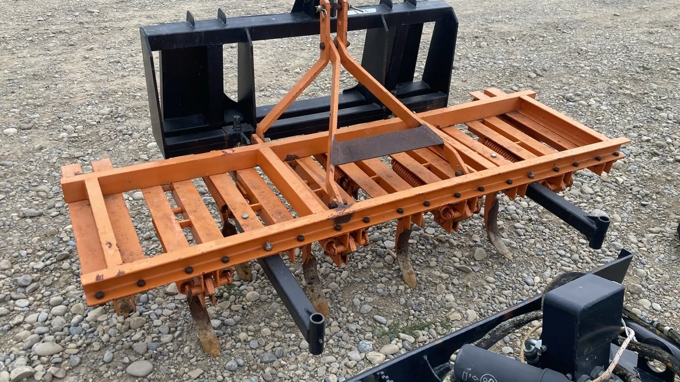 3pth 6’ Cultivator Converted for Skid Steer