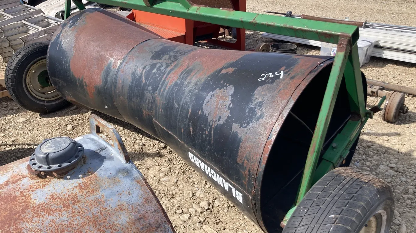 Swath Roller with Global Front End Loader Brackets