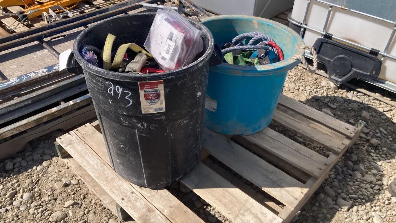 (2) Totes of Safety Equipment