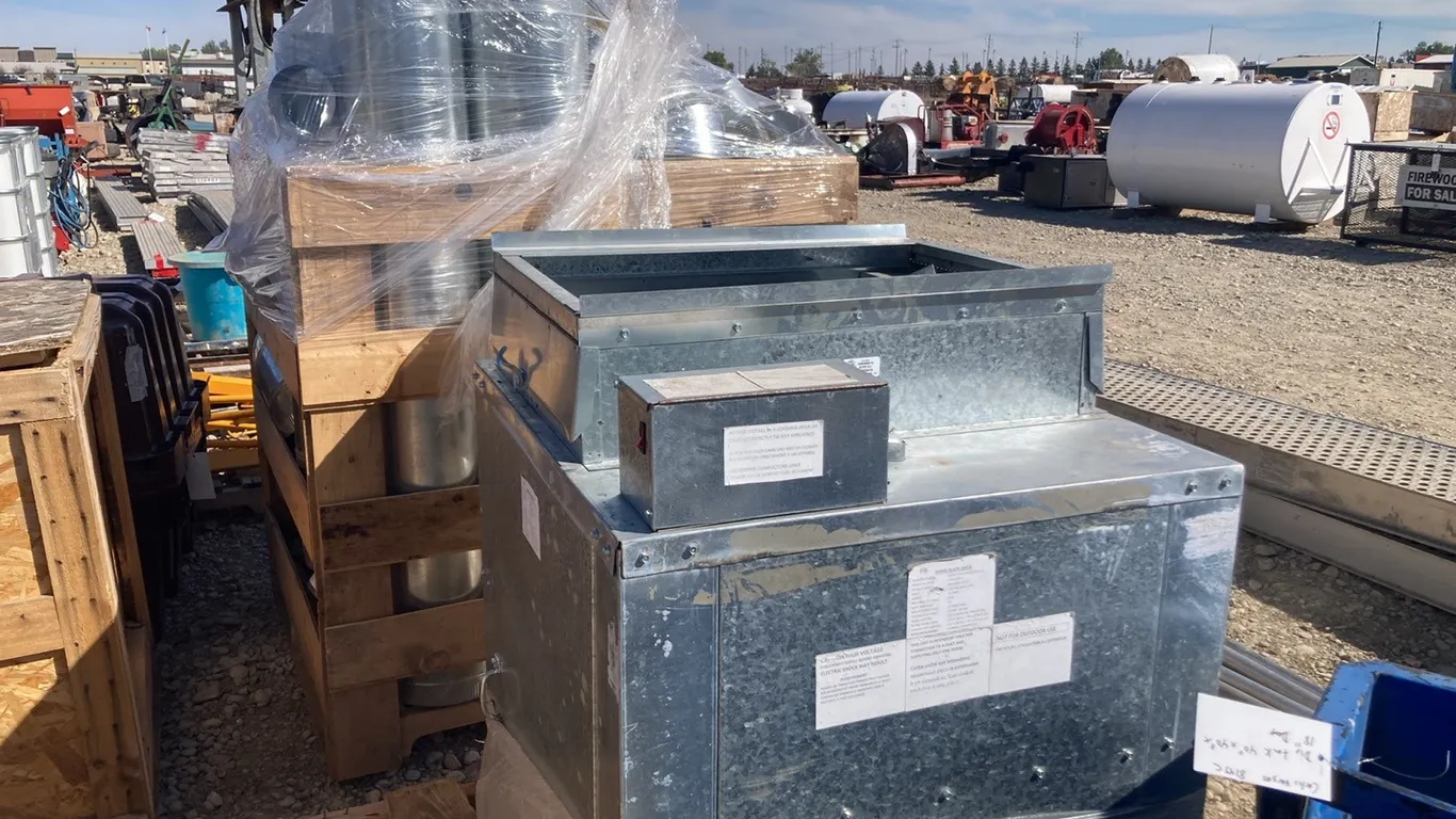 Pallet of Duct Fittings