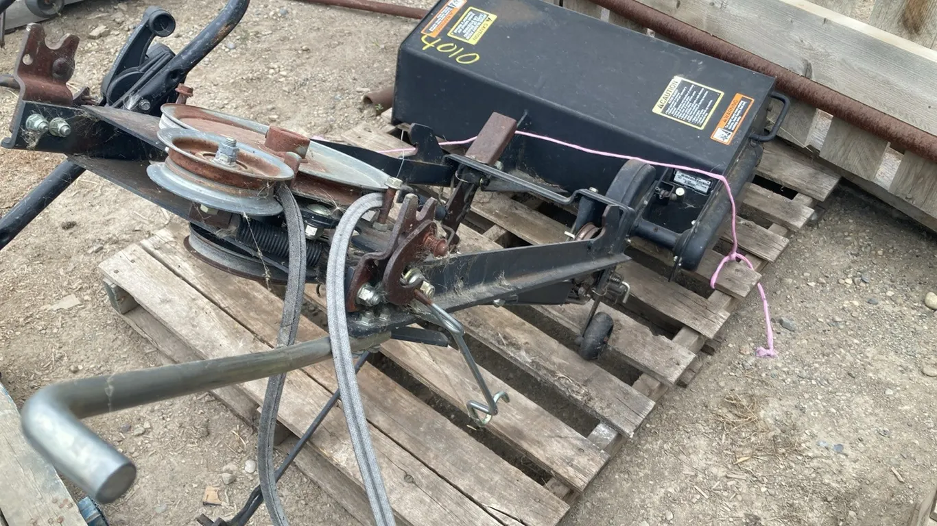 36" Rototiller for Riding Lawn Mower