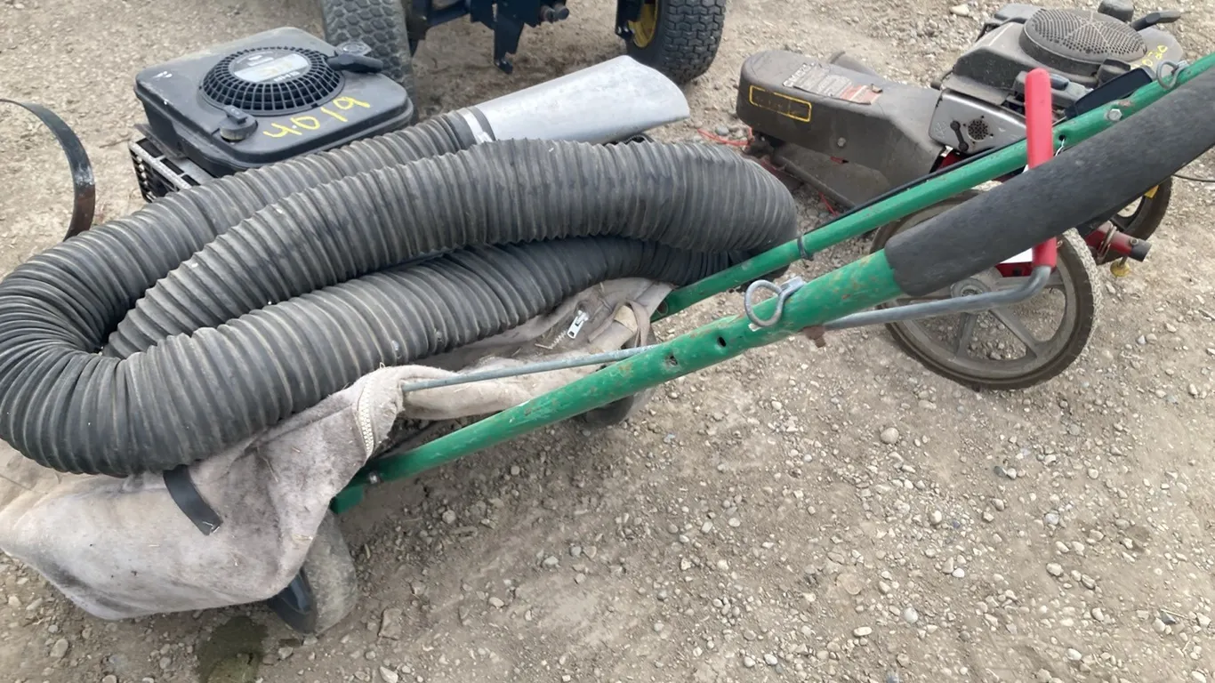"Billy Goat" Lawn Vacuum