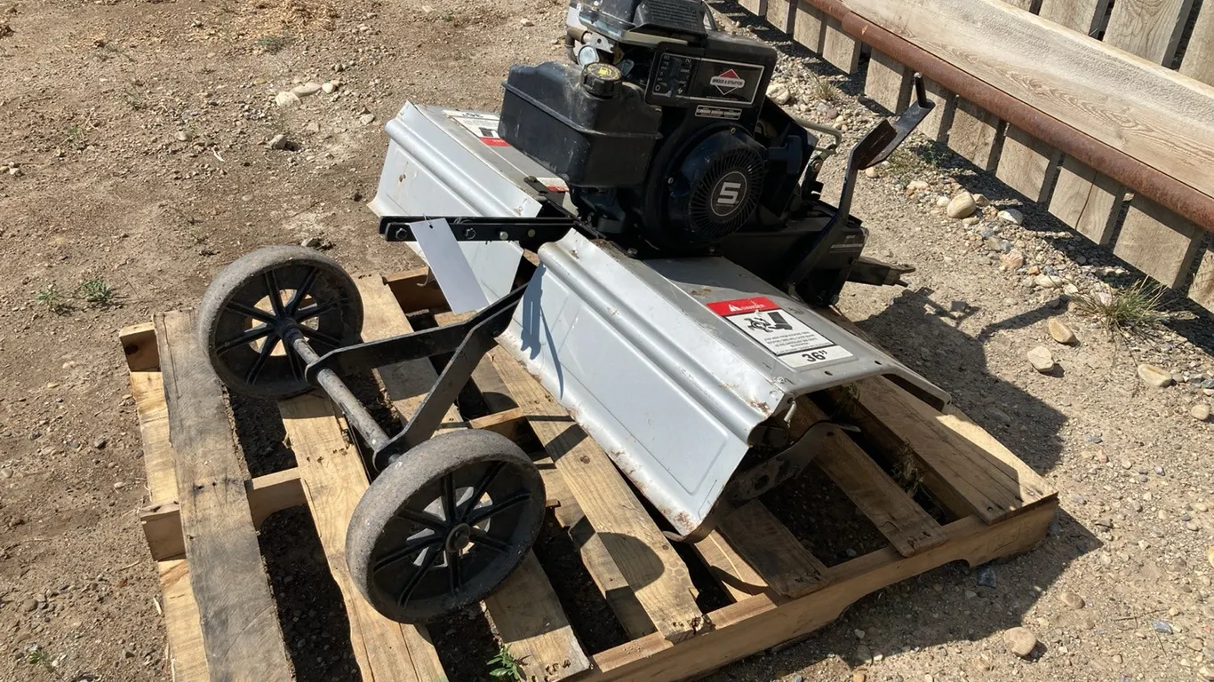 Craftsman 36" Pull Type Rototiller with Briggs & Stratton 5 Hp Engine