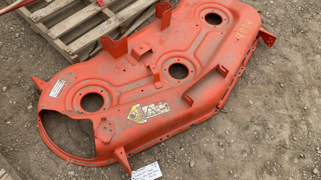 Kubota 54" New Deck Frame