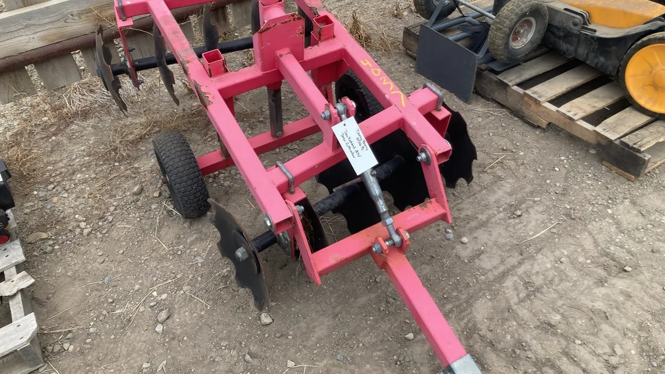 44” x 32” Tow Behind ATV Disc Cultivator