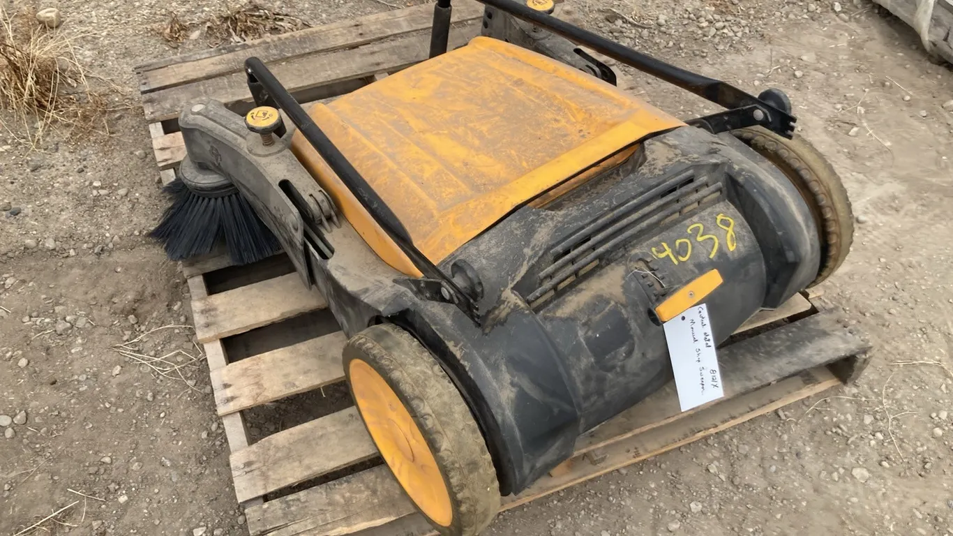 Manual Shop Sweeper