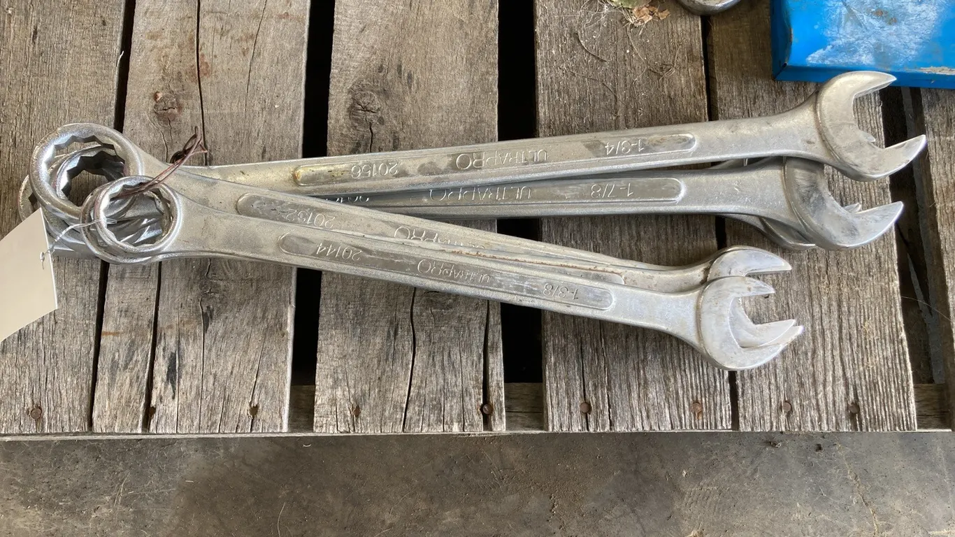Ultra Pro Open End Wrench Set 1 3/8" - 2"