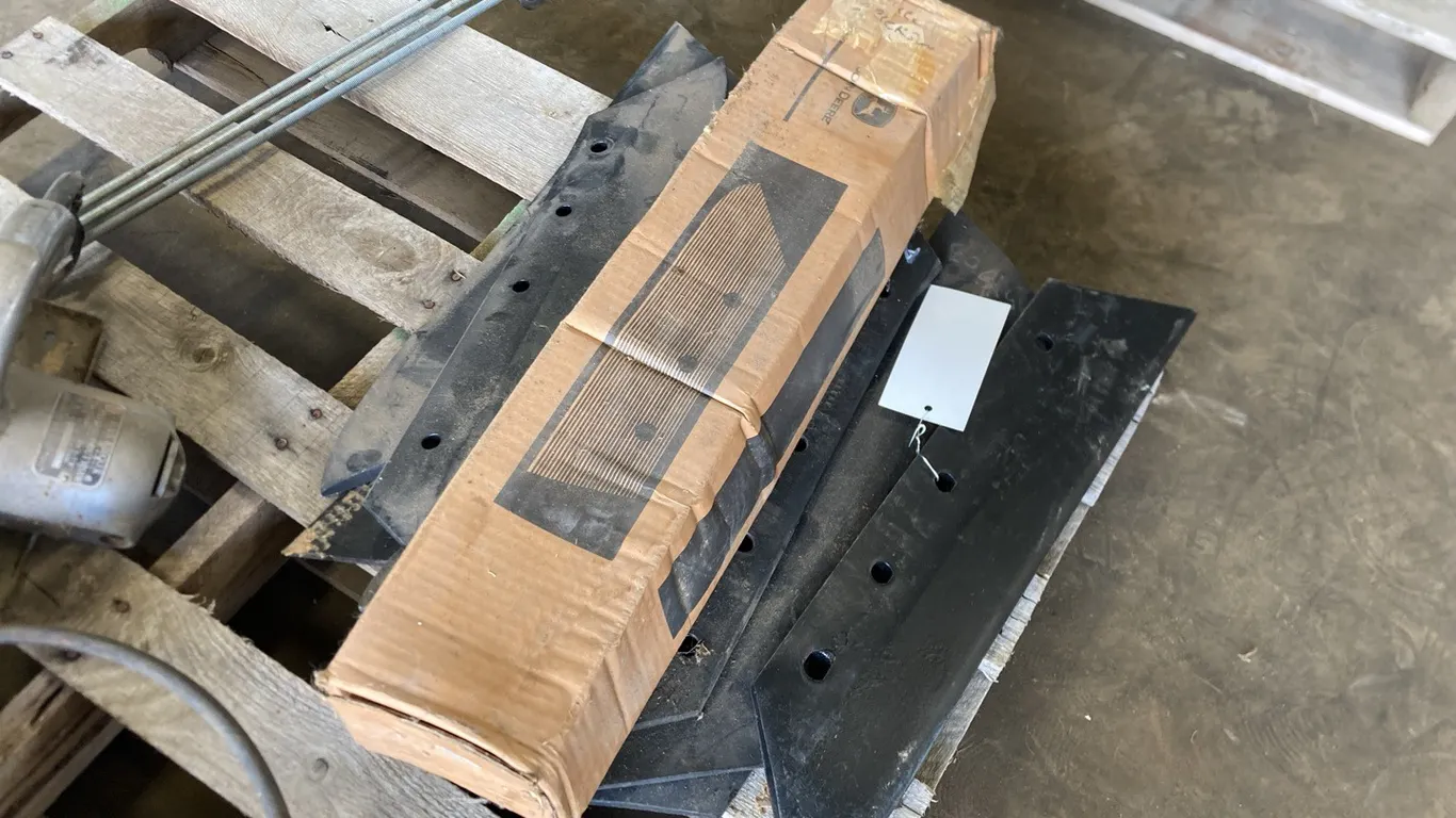 Pallet of Various Plow Shears