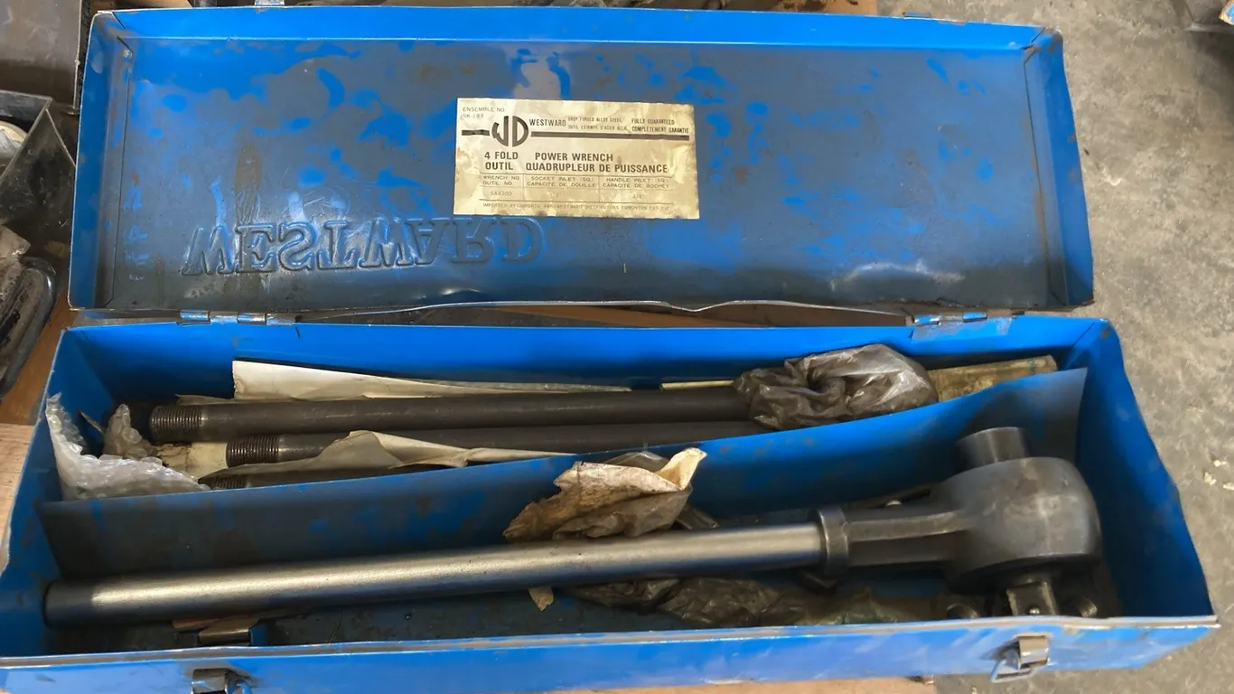 1" Princess Auto Socket Set and Westward Power Wrench