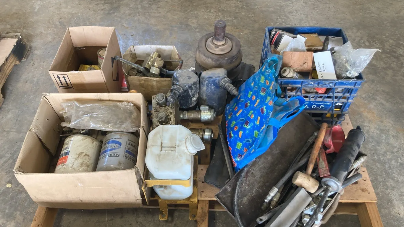 Pallet of Miscellaneous Tools, Shop Supplies
