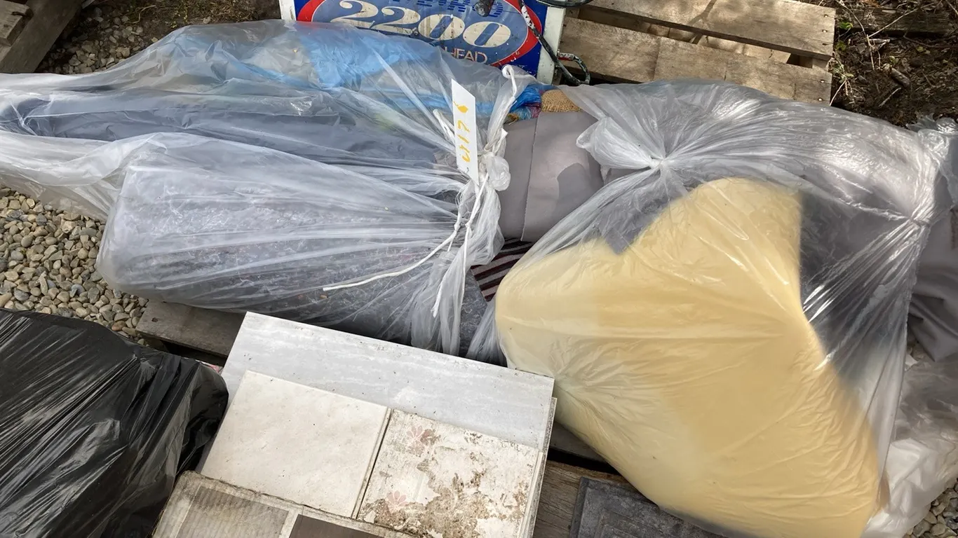 Various Upholstery with (2) Full Rolls of Underlay