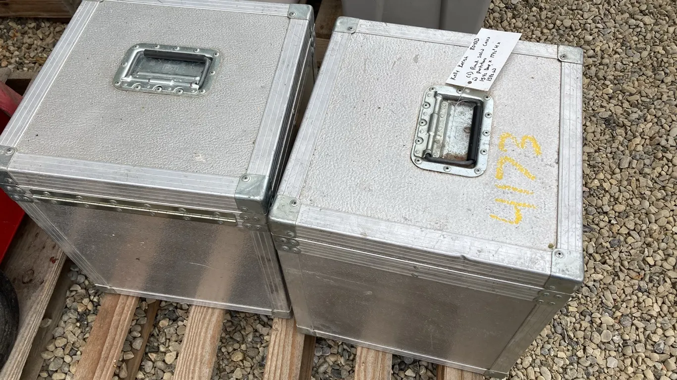 (2) Rock Solid Cases with Partitions