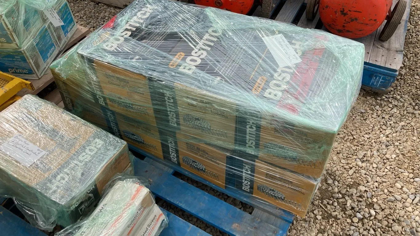 (7) Boxes 4" Coil Nails