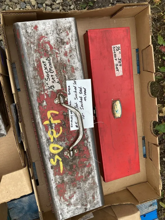 1/2" Jet Socket Set and 1/2" Mixed Socket Set
