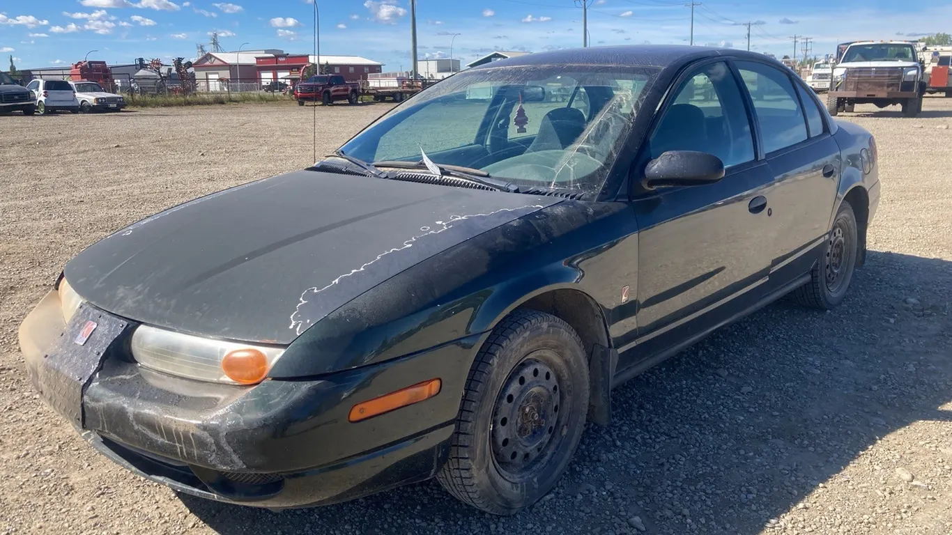 2000 Saturn Green Car VIN: 1G8ZG5289YZ259820