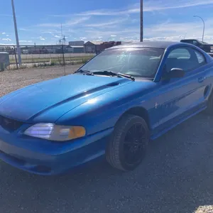 1994 Ford Mustang Car Blue  VIN: 1FALP4042RF214488