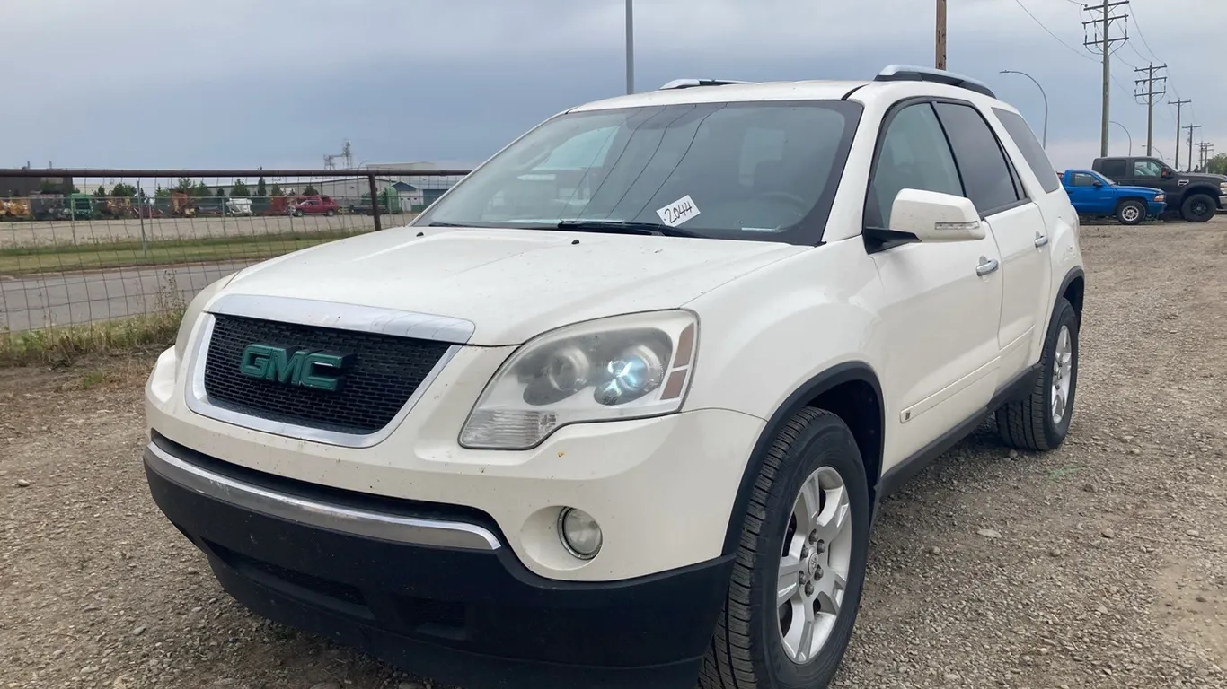 2009 GMC Acadia White SUV VIN: 1GKEV13D29J140946