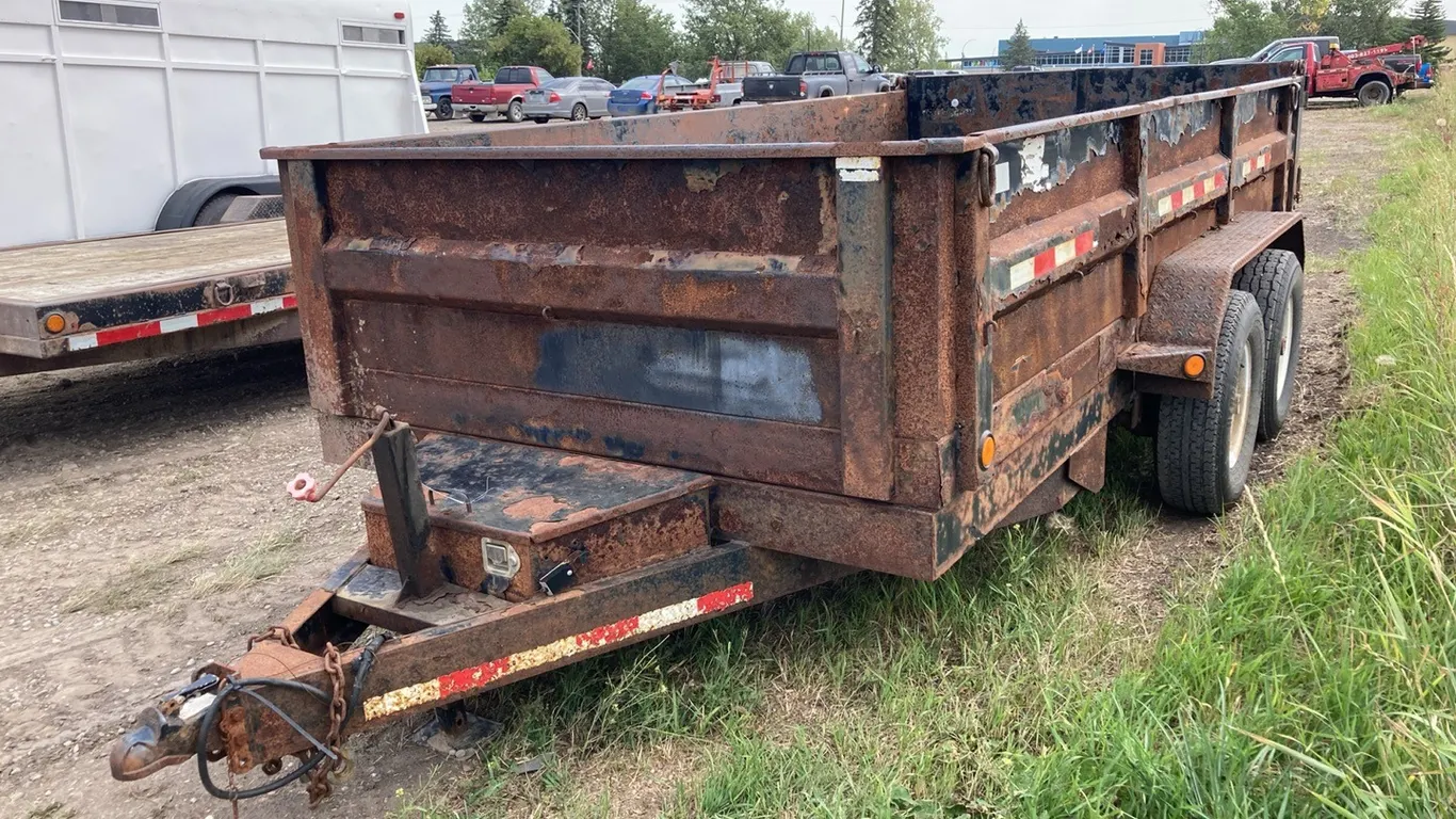 14’ PJ Dump Trailer, No Visible VIN