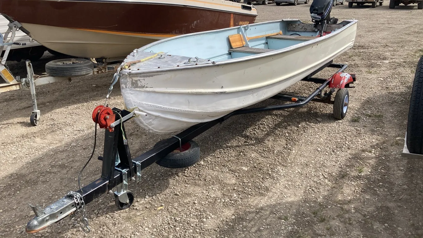 1980 Boat Trailer with 14' Boat VIN: 2ATP0629XAM552301