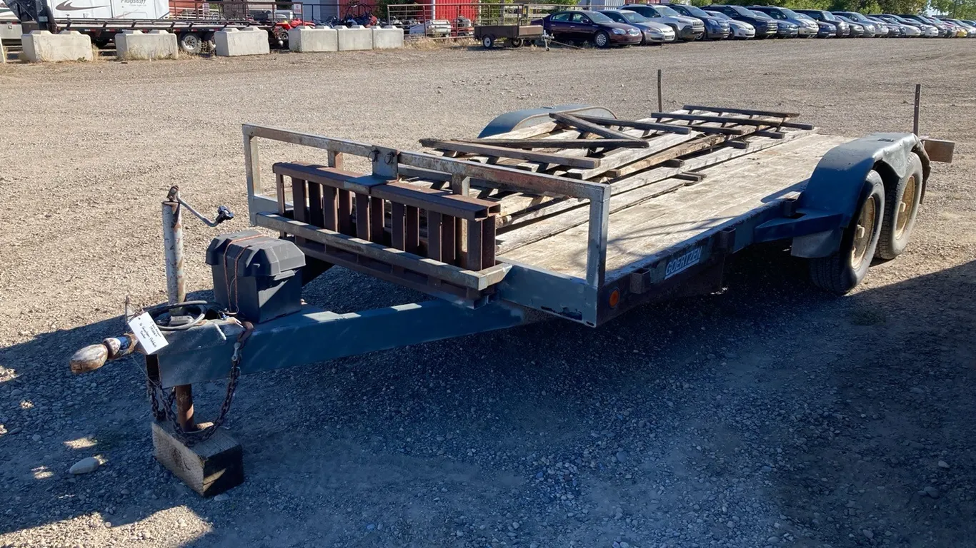 16' Goertzen Flatdeck Trailer, VIN: 21UZTR1681L06022