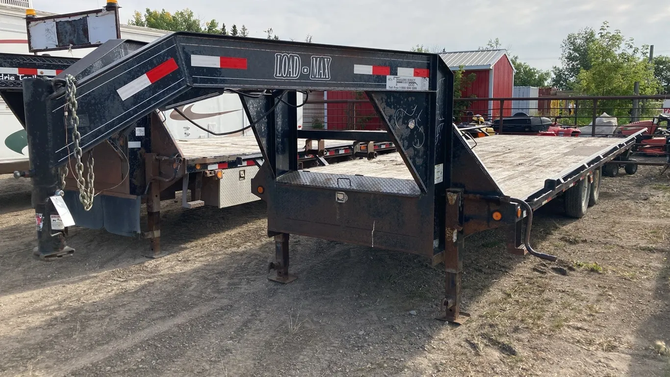 2008 Loadmax Gooseneck 24' Trailer, VIN: 5L8GF242181013079