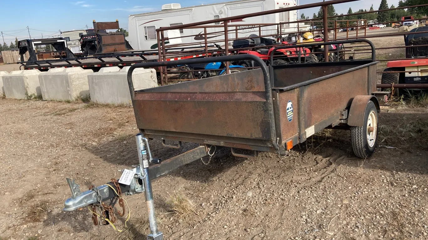 2002 Snowbear Utility Trailer VIN: 2SWUW11A92G040065