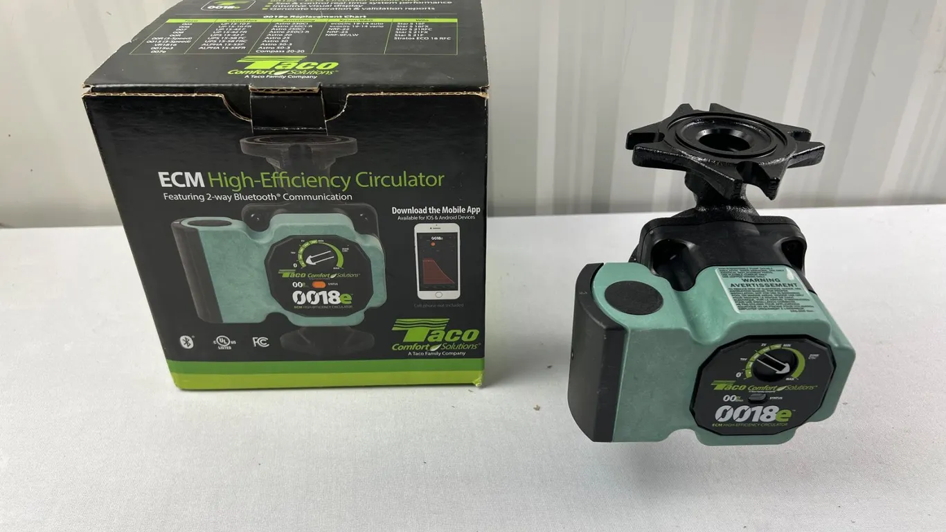Taco Comfort Solutions ECM High Efficiency Circulator