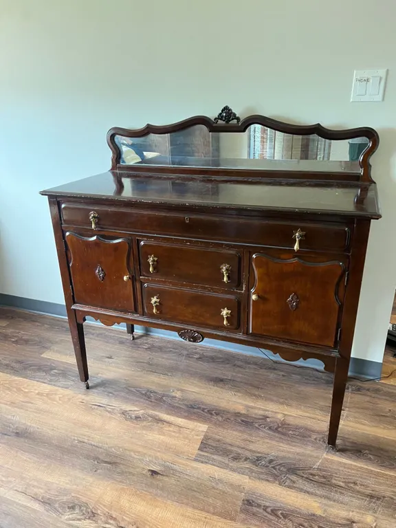 Antique Buffet Cabinet