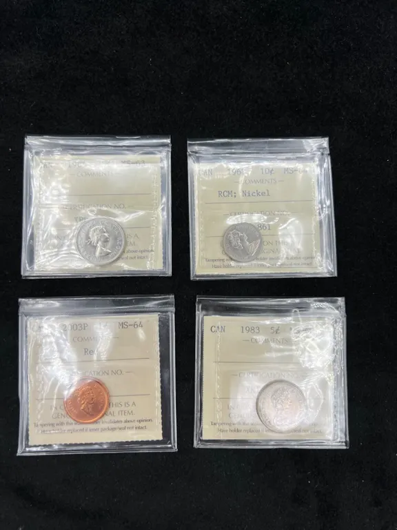 Graded Canadian Coins