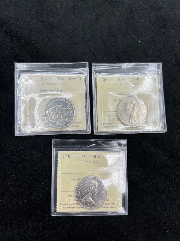 Canadian Fifty Cent Coins