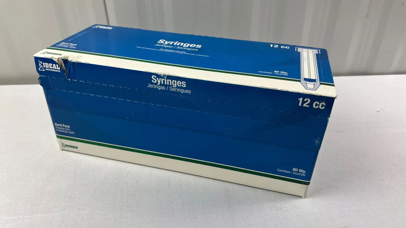 Ideal 12CC Syringes