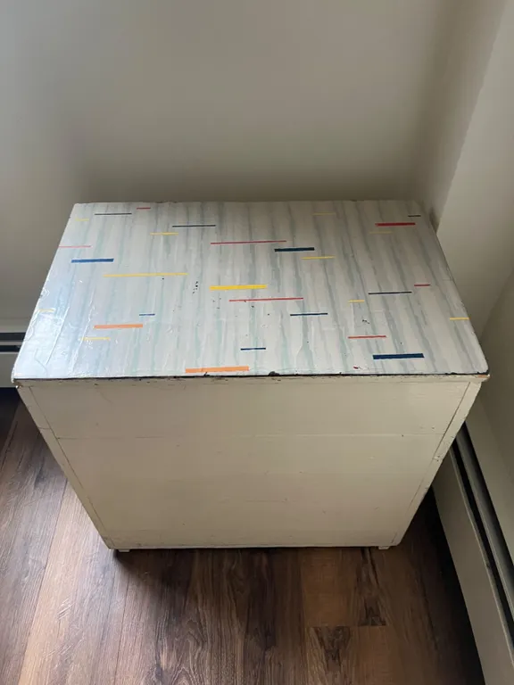 Vintage Wooden Storage Box