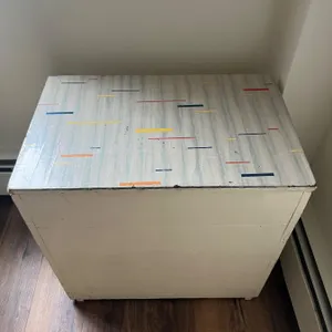 Vintage Wooden Storage Box