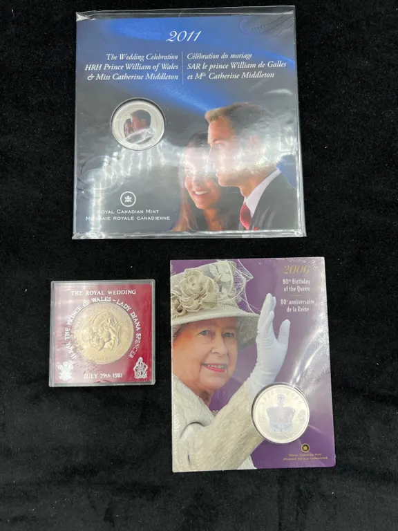 Royal Themed Collectors Coins