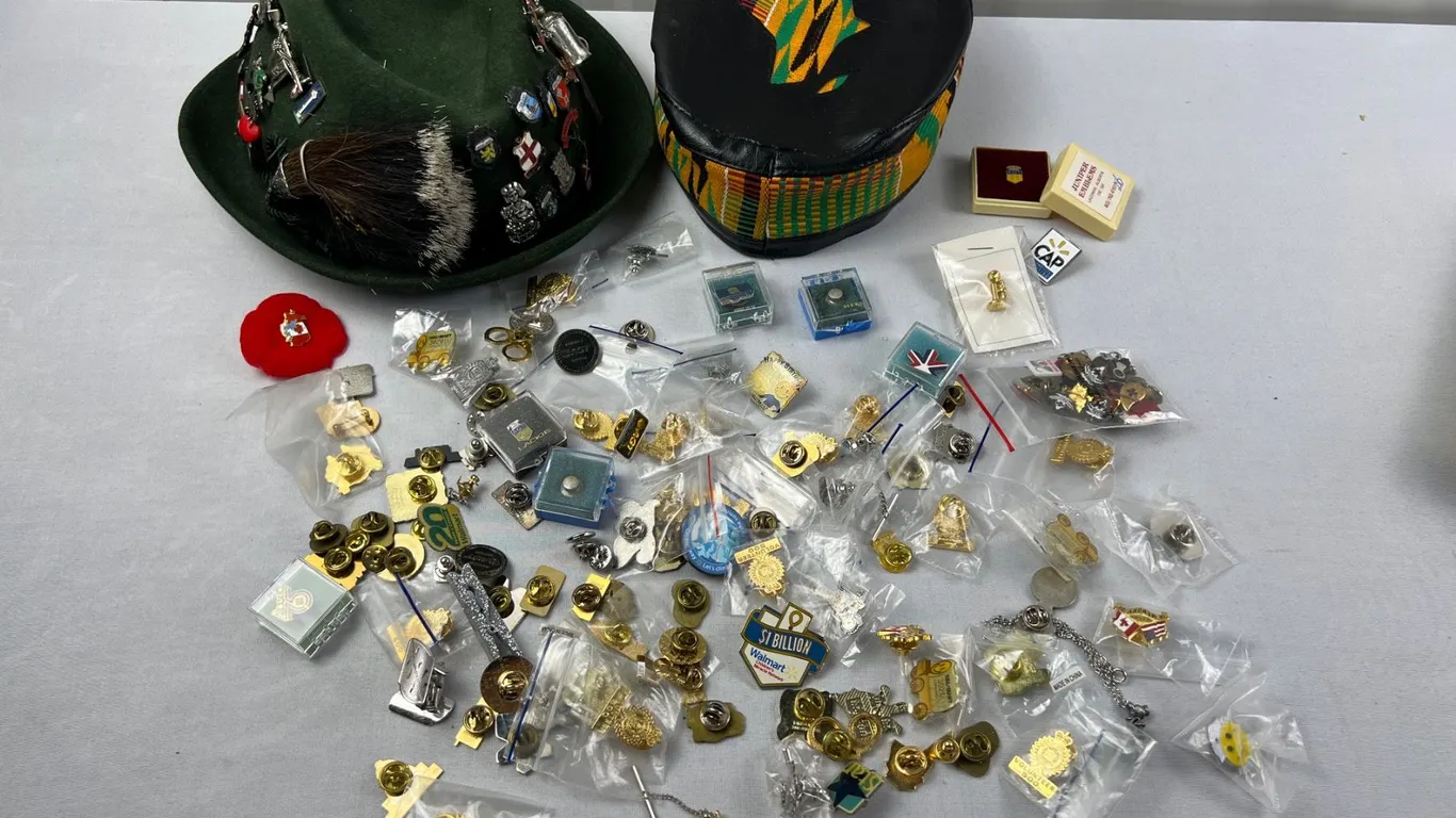 Collection of Hats & Pins