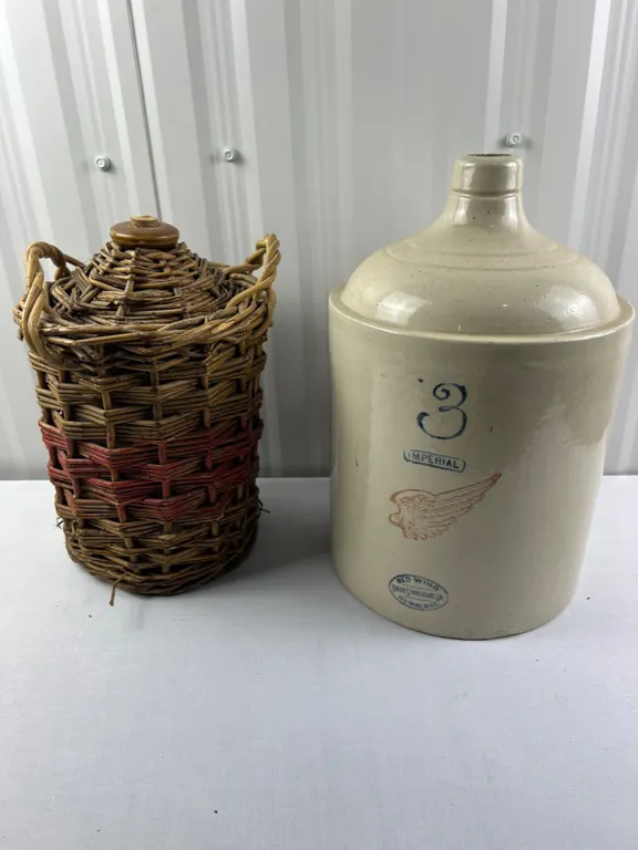 Vintage Crock Jugs
