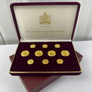 Queen Elizabeth II Button Set