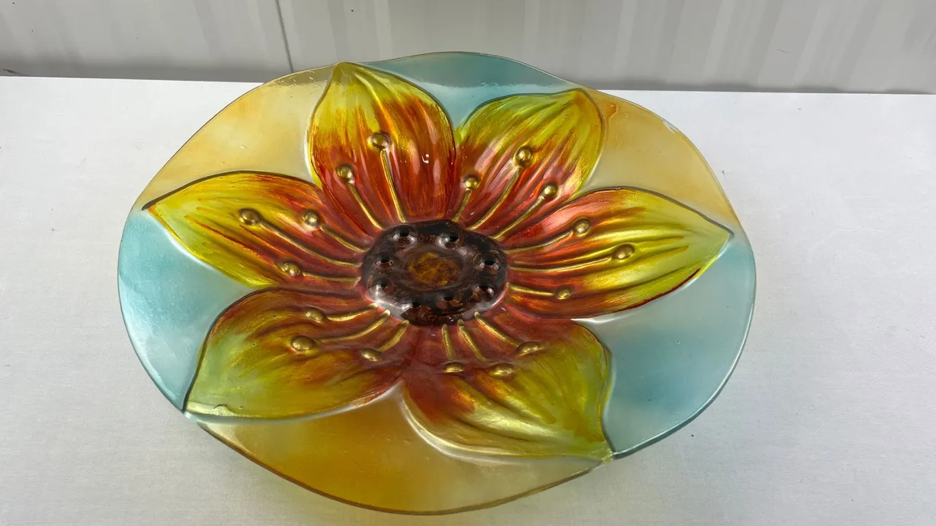 Artistic Glass Dish