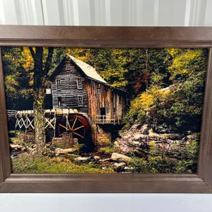 Framed Tapestry Art