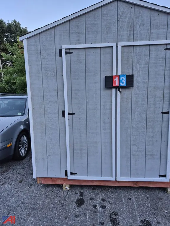 8x8 New Construction Shed