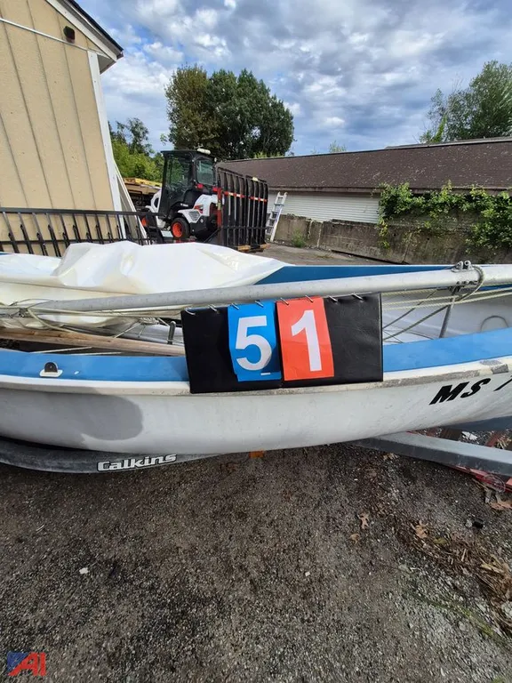 14' Sail Boat and Trailer