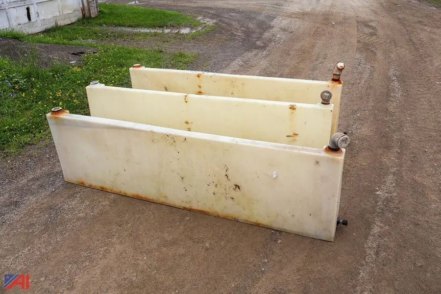 (3) Poly Brine Tanks