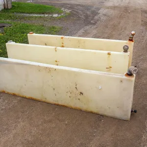 (3) Poly Brine Tanks
